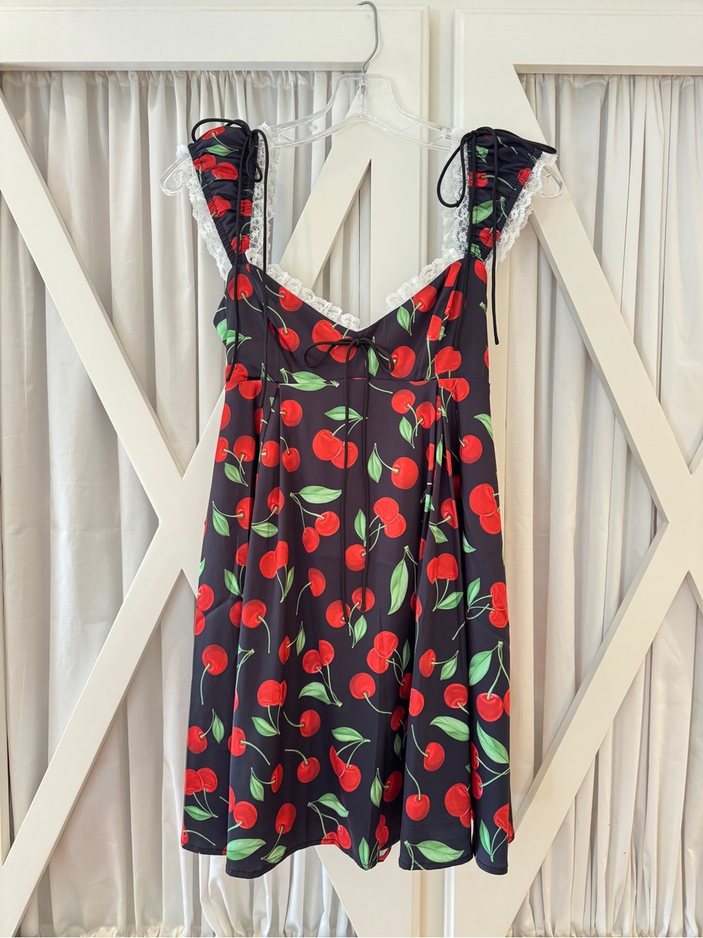 For Love and Lemons Xena Cherry Mini Dress XS!!!!!!
